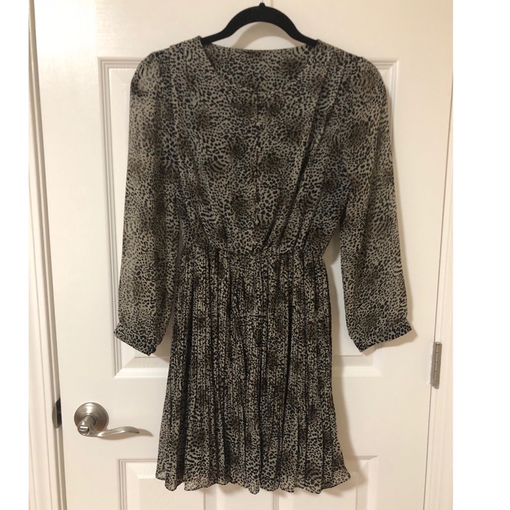 Line & Lotte Leopard/Animal Print Dress